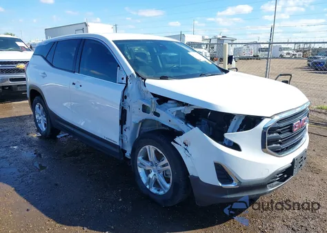 2020 GMC Terrain Fwd Sle from USA, damaged, VIN 3GKALMEV0LL143324